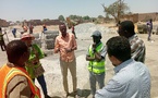 N'Djamena : Le Directeur des Voiries Urbaines inspecte les chantiers routiers et exhorte à l'accélération des travaux