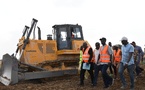 Tchad : Le Ministre des Infrastructures a adressé un avertissement formel à l'entreprise CGCOC en charge des travaux de la route Djoumane - Lai