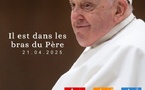 Urgent - Nécrologie : Décès du Pape François Urgent - Nécrologie : Décès du Pape François