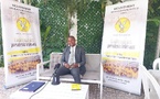 Le Président du MJP échangeant avec la presse