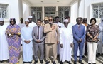 Tchad : Levée des couleurs au Ministère de l'Aménagement du Territoire