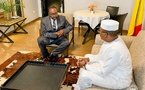 Le président tchadien a reçu l'ancien président centrafricain Bozizé