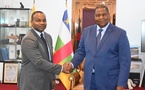 RCA : le ministre des Transports de la Guinée équatoriale reçu par le président Touadera