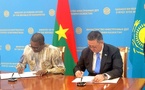 Burkina Faso-République du Kazakhstan : un mémorandum d’entente signé Burkina Faso-République du Kazakhstan : un mémorandum d’entente signé
