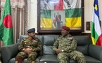 RCA : Le Chef d'État-Major des Armées reçoit le Directeur des Opérations Extérieures de l'Armée Bangladaise