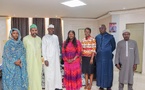Tchad : La ministre de la Femme reçoit le coordonnateur du projet SWEDD
