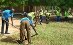 N'Djamena : La DAUDD mène une opération de salubrité à l'hôpital Bon Samaritain de Walia