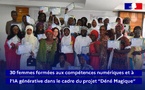 Tchad : 30 femmes formées aux compétences numériques et à l’IA générative