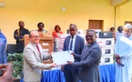 Tchad : la CNDH reçoit un important lot de matériels informatiques grâce au Projet PAPPE