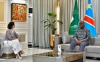 RDC : le président Tshisekedi a reçu la commissaire Européenne chargée de l'aide humanitaire