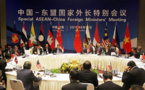Chine-ASEAN : importante réunion des ministres des AE