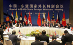 Chine-ASEAN : importante réunion des ministres des AE Chine-ASEAN : importante réunion des ministres des AE