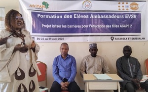 Tchad : AfriYAN Forme des ambassadeurs pour l'éducation à la vie et à la santé reproductive à Bagasola