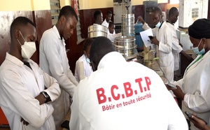 Les agents du BCBTP en plein exercice