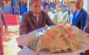 RCA : hommages de la Nation au Dr Mandy René du Centre du Lycée Barthélémy Boganda