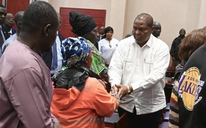 RCA : Le Président Touadéra rencontre les familles des victimes du drame du Lycée Barthélémy Boganda