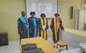 Tchad : Le Dr Assem Beyo, enseignant à l'Université de Moundou, soutient brillamment sa thèse de doctorat