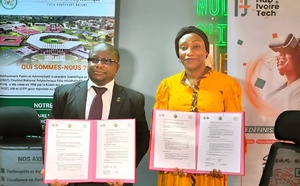 Côte d’Ivoire : l’INP-HB et Hub Ivoire Tech formalisent leur partenariat