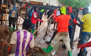 Tchad : Opération de curage des caniveaux à Koumra