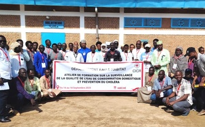 Tchad : à Abéché, le CICR forme sur la qualité de l'eau et la prévention du choléra