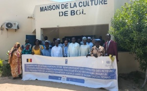 Tchad : à Bol, le PNUD sensibilise les acteurs sur les droits humains