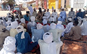 Tchad : À Goz-Beïda, le sous-préfet sensibilise sur la paix, l’éducation et la cohabitation pacifique
