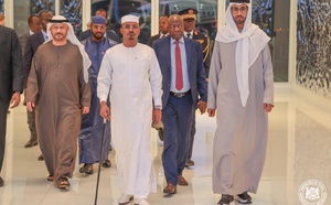 PND : Le président Tchadien est arrivé à Abu Dhabi