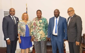 RCA : Le président de la République accorde une audience à une délégation de la société TRADEX