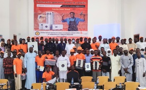 Tchad : L’INSTA forme des jeunes sur l’installation des équipements photovoltaïques