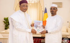 Tchad : Le Maréchal Mahamat Idriss Déby Itno s'entretient avec Mahamadou Issoufou sur la Grande Muraille Verte et la Sécurité au Sahel