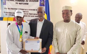 Abéché : Le FC Matchou honore l’entraîneur des Sao Dames, Mahamat Nour André dit « Koundé »
