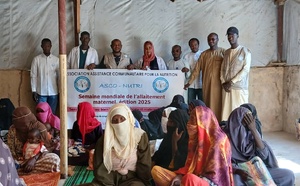 N’Djamena : L'ASCO-NUTRI sensibilise les couples aux bienfaits de l’allaitement maternel exclusif