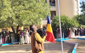 Abéché : La FALASH réaffirme son identité républicaine par la levée des couleurs