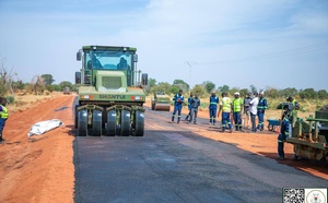 Burkina - Désenclavement : Le bitume arrive à Barsalogho, une promesse présidentielle tenue