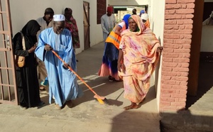 Tchad : à Abéché, l’Association d’entraide des personnes handicapées moteurs engagée pour la salubrité et la solidarité