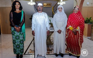 Tchad : trois femmes promues à l’international reçues par le chef de l’Etat