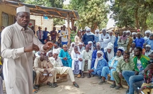 Tchad : campagne de sensibilisation pour la communication et le vivre-ensemble à Djekedjeke