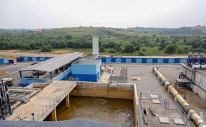 Côte d’Ivoire : l’usine de traitement d’eau potable de la lagune Aghien achevée