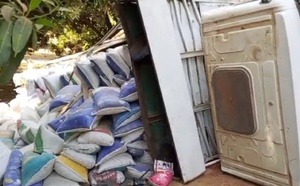 Tchad : un camion se renverse sur la route de la sous-préfecture de Balimba