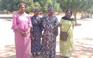 Tchad : les femmes de la sécurité la Garantie zone sud offrent des produits à la maison d'arrêt de Bébédjia