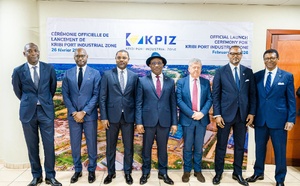 Cameroun : la BAD accompagne le projet d’aménagement de la Zone industrielle intégrée au Port de Kribi