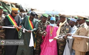 Mali :  à Kita, inauguration d’un camp militaire