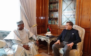Libye-Tchad : le Premier ministre libyen reçoit le nouvel ambassadeur du Tchad en Libye