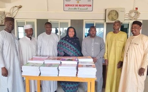 Tchad : à Abéché, un don de manuels scolaires remis à l’Académie de l’éducation nationale de l’Est
