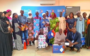 ​Moov Africa célèbre la femme : Première remise de prix de la PROMO Quiz Pagnes 08 mars 2026