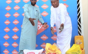 Promo Ramadan : Moov Money récompense ses abonnés avec des kits alimentaires et des tissus Getzner