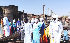 Tchad : mobilisation et solidarité après l'incendie au marché Ridjil à Abéché