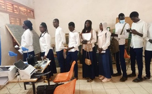 Tchad : au Guéra, enrôlement biométrique au Lycée de Mongo