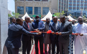 Guinée : le président Mamadi Doumbouya inaugure le nouveau siège de la Banque Centrale