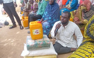 Tchad : des kits alimentaires distribués aux personnes vulnérables dans le 6ᵉ arrondissement de N’Djamena